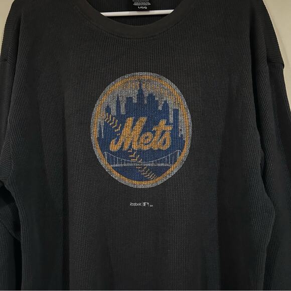 Reebok New York Mets Baseball Thermal Shirt - Picture 2 of 3